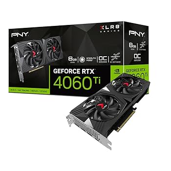 新品未開封 グラフィックカード　RTX 4060 Ti 16GB PNY Amazon | PNY GeForce RTX™ 4060 Ti 16GB Verto™ デュアルファン